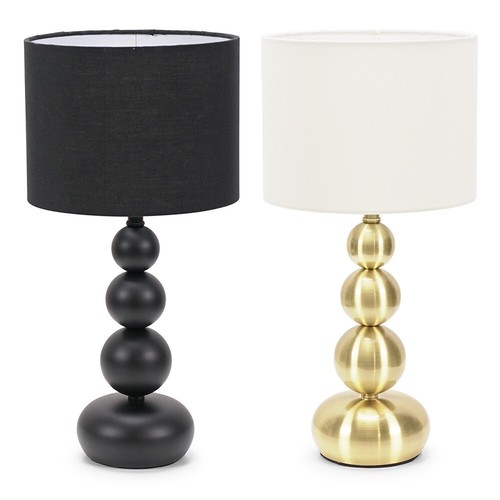 Modern table lamp stacked ball - modern,