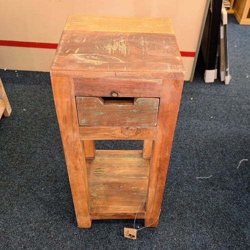 Wooden lamp table side - wooden,