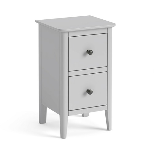 Westbury grey narrow bedside - westbury, /