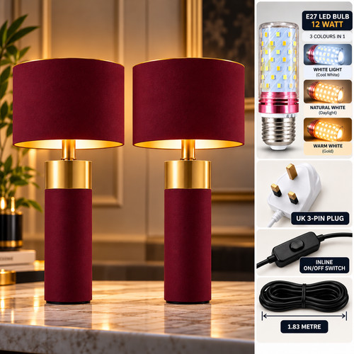 Pack burgundy modern - x,