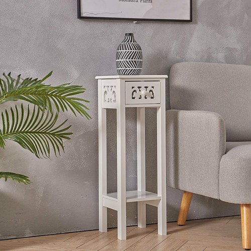 Nightstand chic white slim - chic,