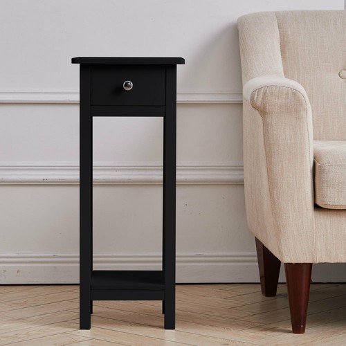 Tall bedside telephone table - bedside,